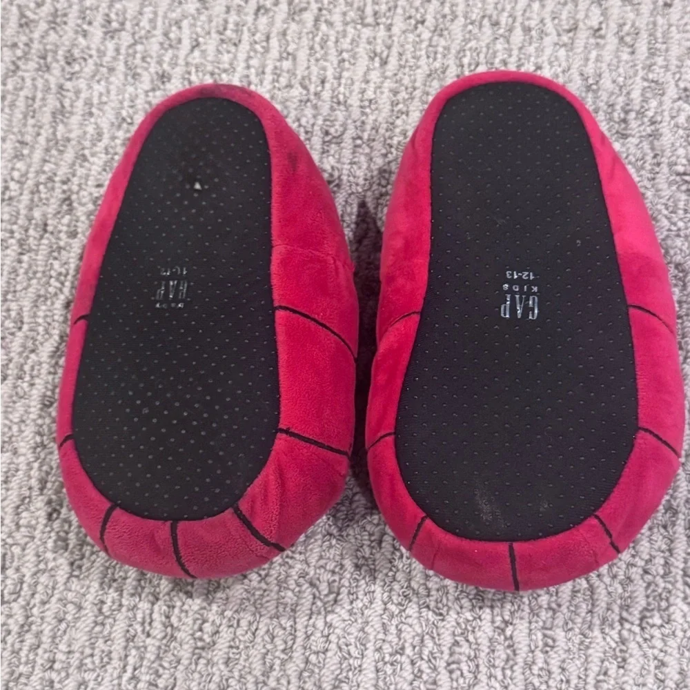 GAP Red Spider-Man Kids Slippers